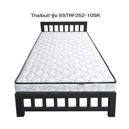 เตียงเหล็ก 3.5 ฟุต THAIBULL SSTRF252-105R สีดำ_1