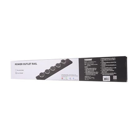 พาวเวอร์แทร็กบาร์ TOSHINO PT-60BK 60 ซม. สีดำ_3