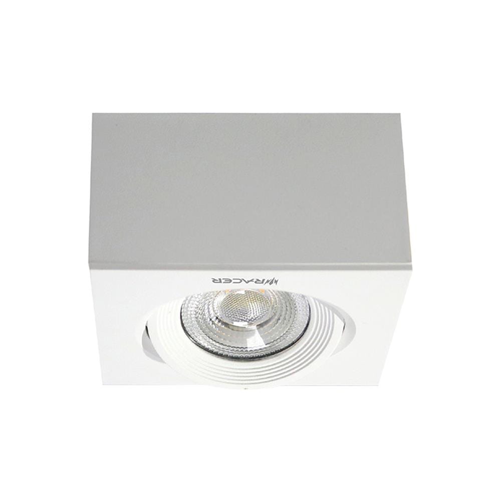 ดาวน์ไลท์ LED RACER ADJUST 4 นิ้ว 7 วัตต์ DAYLIGHT/COOL WHITE/WARM WHITE สีขาว