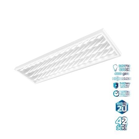 โคมฝังฝ้า LED RACER PANEL ULTRA GLOW 42 วัตต์ 30X120 ซม. DAYLIGHT_0