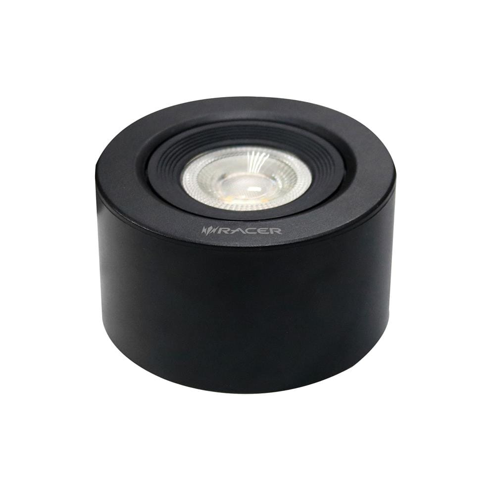 ดาวน์ไลท์ LED RACER ADJUST 4 นิ้ว 7 วัตต์ DAYLIGHT/COOL WHITE/WARM WHITE สีดำ