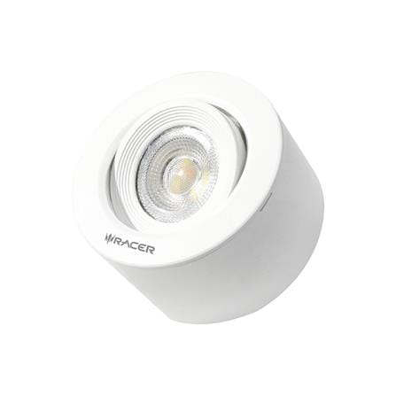 ดาวน์ไลท์ LED RACER ADJUST 4 นิ้ว 7 วัตต์ DAYLIGHT/COOL WHITE/WARM WHITE สีขาว_1