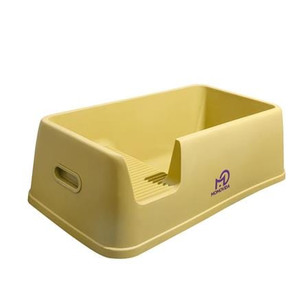 ห้องน้ำสำหรับแมว MOMOVIDA CC-1 W25.3XD72XH42.7 ซม. สีเบจ_0