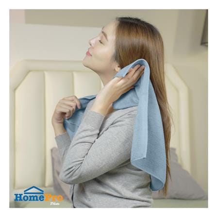 ผ้าขนหนู HOME LIVING STYLE OLIVIA 16x32 นิ้ว สี BLUE_5