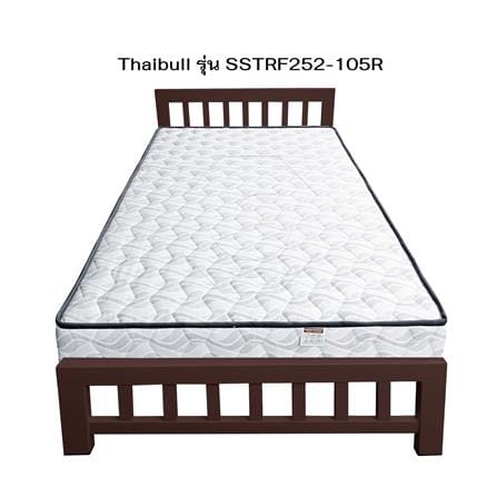 เตียงเหล็ก 3.5 ฟุต THAIBULL SSTRF252-105R สีน้ำตาล_1