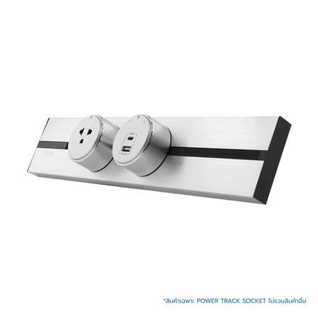 เต้ารับไร้สาย TOSHINO USB TYPE A/C SK-PD20WSV 3 แอมป์ 20 วัตต์ สีเงิน_4