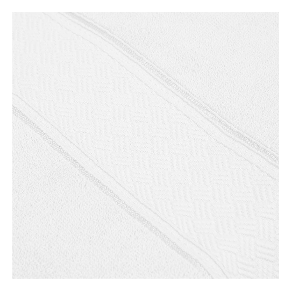 ผ้าขนหนู HOME LIVING STYLE OLIVIA 27x54 นิ้ว สี WHITE