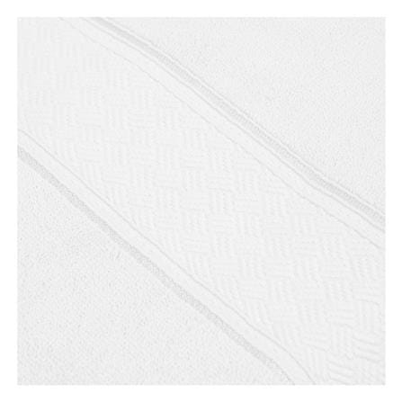 ผ้าขนหนู HOME LIVING STYLE OLIVIA 27x54 นิ้ว สี WHITE_4