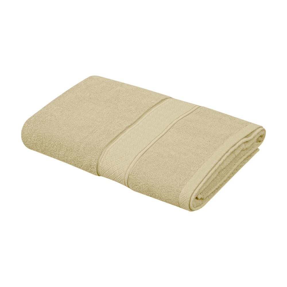 ผ้าขนหนู HOME LIVING STYLE OLIVIA 27x54 นิ้ว สี BROWN