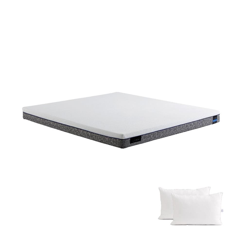 ที่นอนไฮบริด 5 ฟุต สุญญากาศ MIDAS รุ่น LUMA COMFY พร้อมหมอนหนุน 2 ใบ