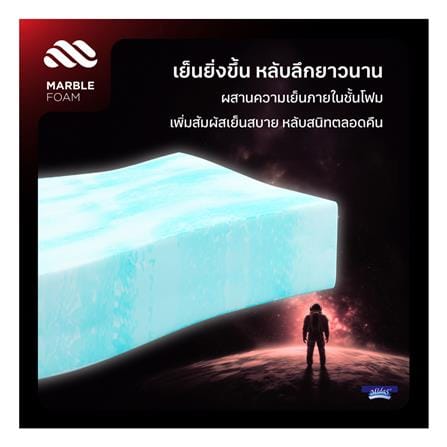 ที่นอนโฟม 5 ฟุต สุญญากาศ MIDAS รุ่น LUMA ULTRA พร้อมหมอนหนุน 2 ใบ_5