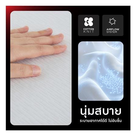 ที่นอนโฟม 6 ฟุต สุญญากาศ MIDAS รุ่น LUMA ULTRA พร้อมหมอนหนุน 2 ใบ_10