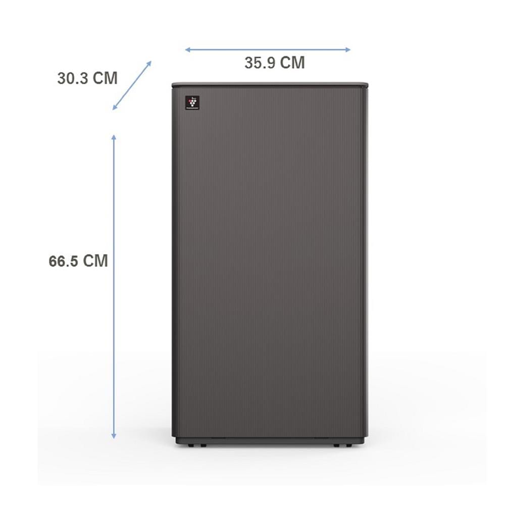 เครื่องลดความชื้น 77 ตร.ม. SHARP DW-T30FB-H สีดำ (4.5 ลิตร)