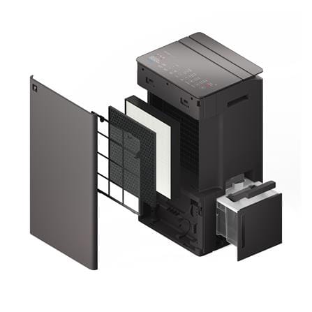 เครื่องลดความชื้น 77 ตร.ม. SHARP DW-T30FB-H สีดำ (4.5 ลิตร)_2