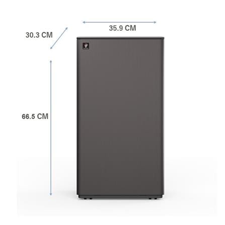เครื่องลดความชื้น 77 ตร.ม. SHARP DW-T30FB-H สีดำ (4.5 ลิตร)_10