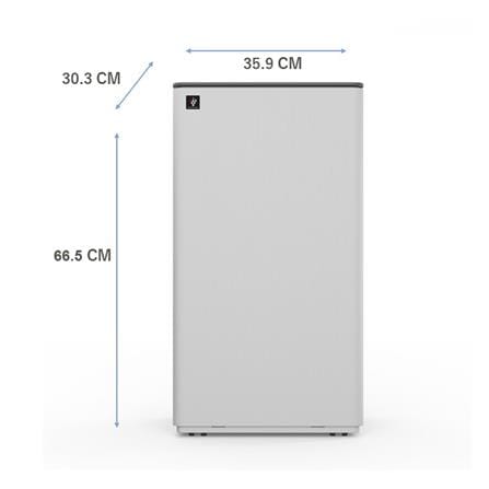 เครื่องลดความชื้น 77 ตร.ม. SHARP DW-T30FB-W สีขาว (4.5 ลิตร)_13