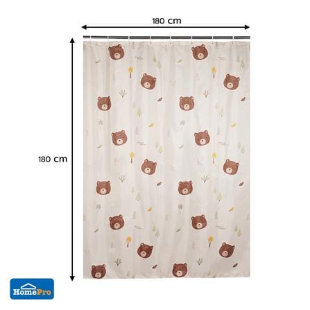 ม่านห้องน้ำ POLYESTER MOYA ACS25074A 180x180 ซม._6