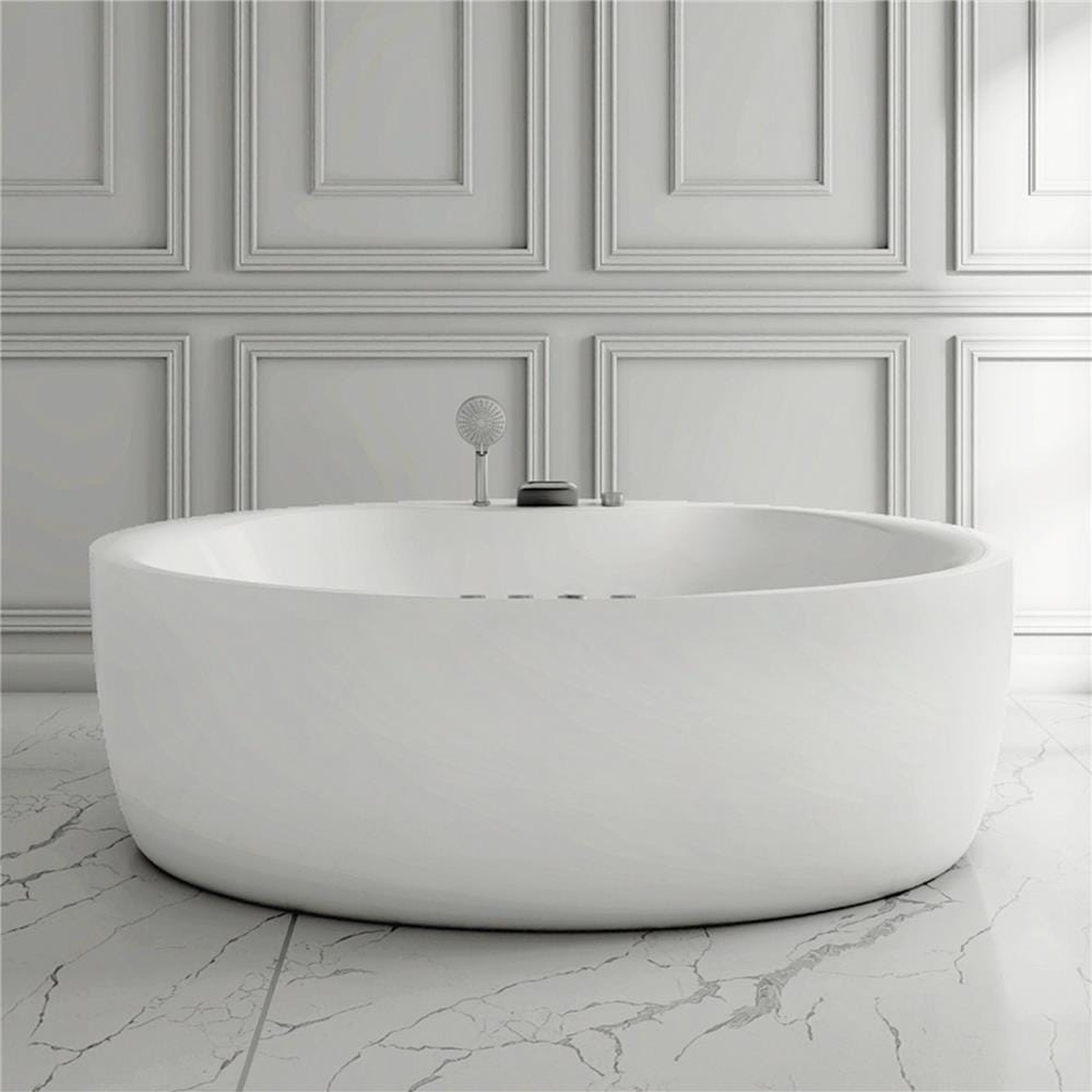 อ่างอาบน้ำ I-SPA I-PAP01WAF 182 ซม. สีขาว