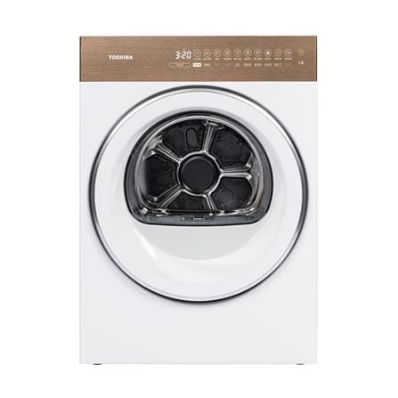 เครื่องอบผ้าฝาหน้า TOSHIBA TD-T37BS90HWT(WT) 8 กก....