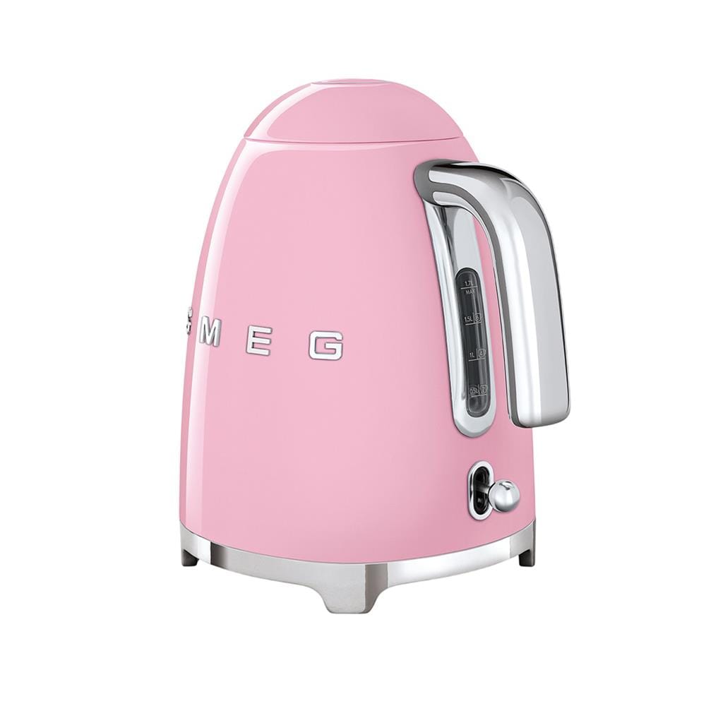 ชุดเซ็ตกาต้มน้ำและเครื่องปิ้งขนมปัง SMEG KLF03PKEU+TSF01PKEU สีชมพู