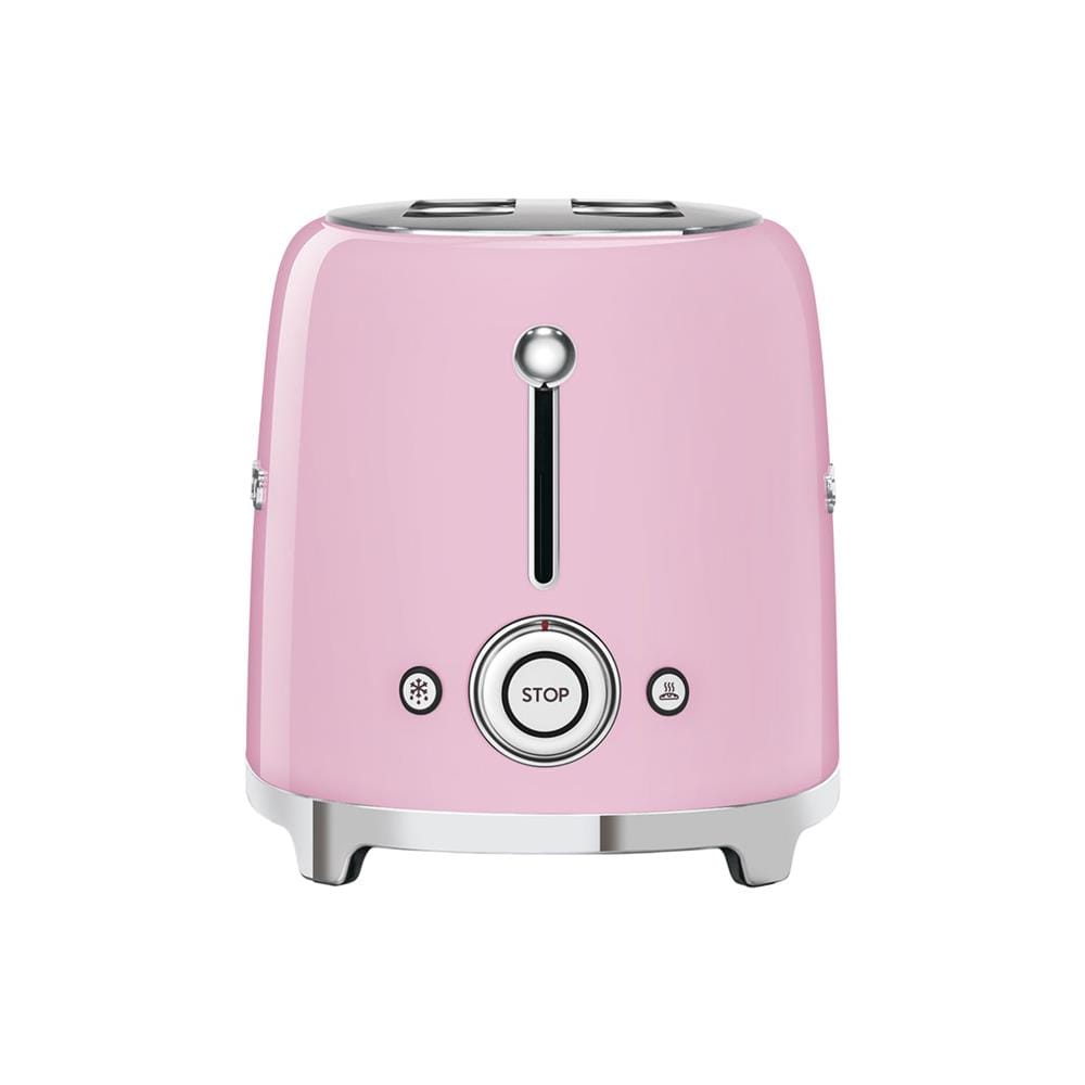 ชุดเซ็ตกาต้มน้ำและเครื่องปิ้งขนมปัง SMEG KLF03PKEU+TSF01PKEU สีชมพู