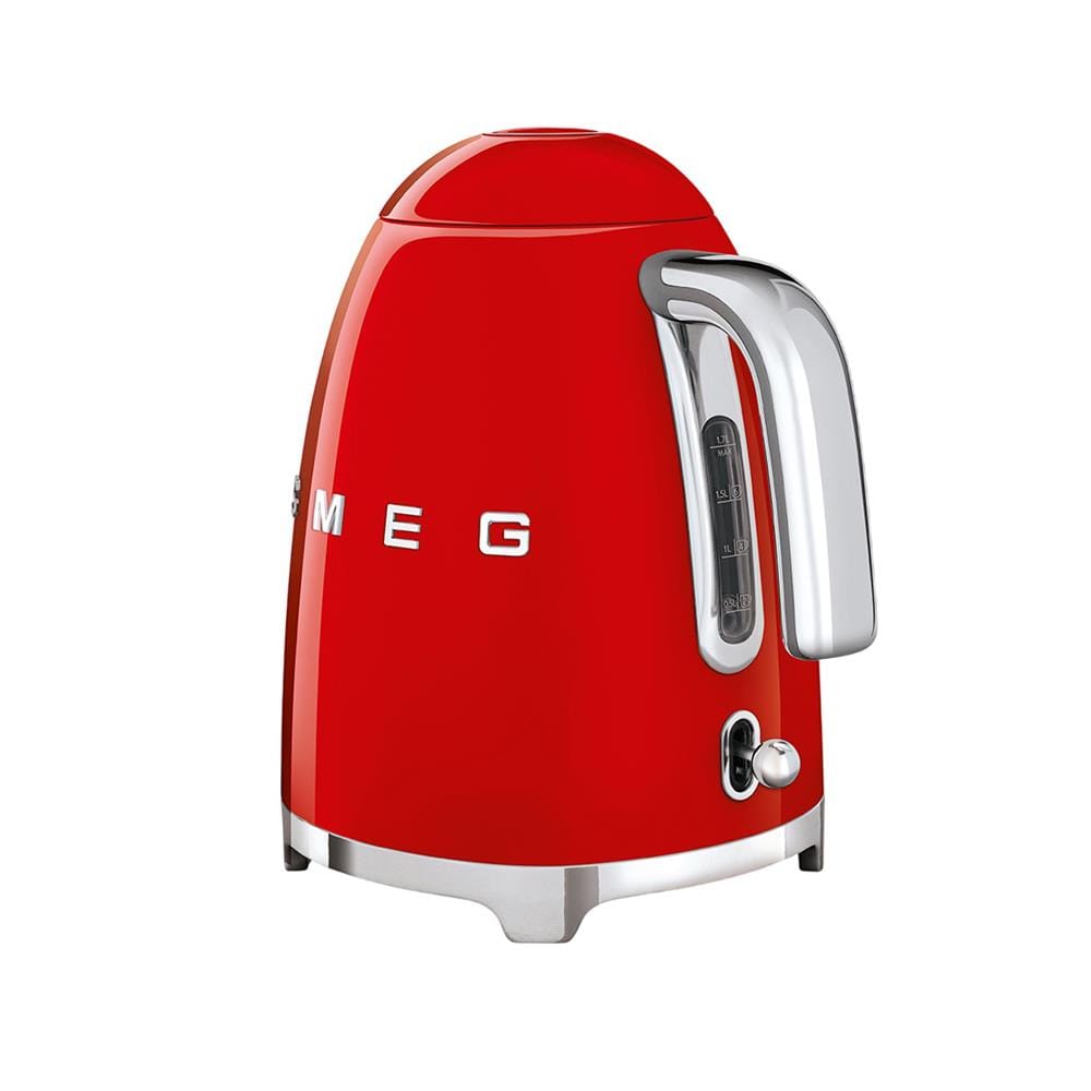 ชุดเซ็ตกาต้มน้ำและเครื่องปิ้งขนมปัง SMEG KLF03RDEU+TSF01RDEU สีแดง