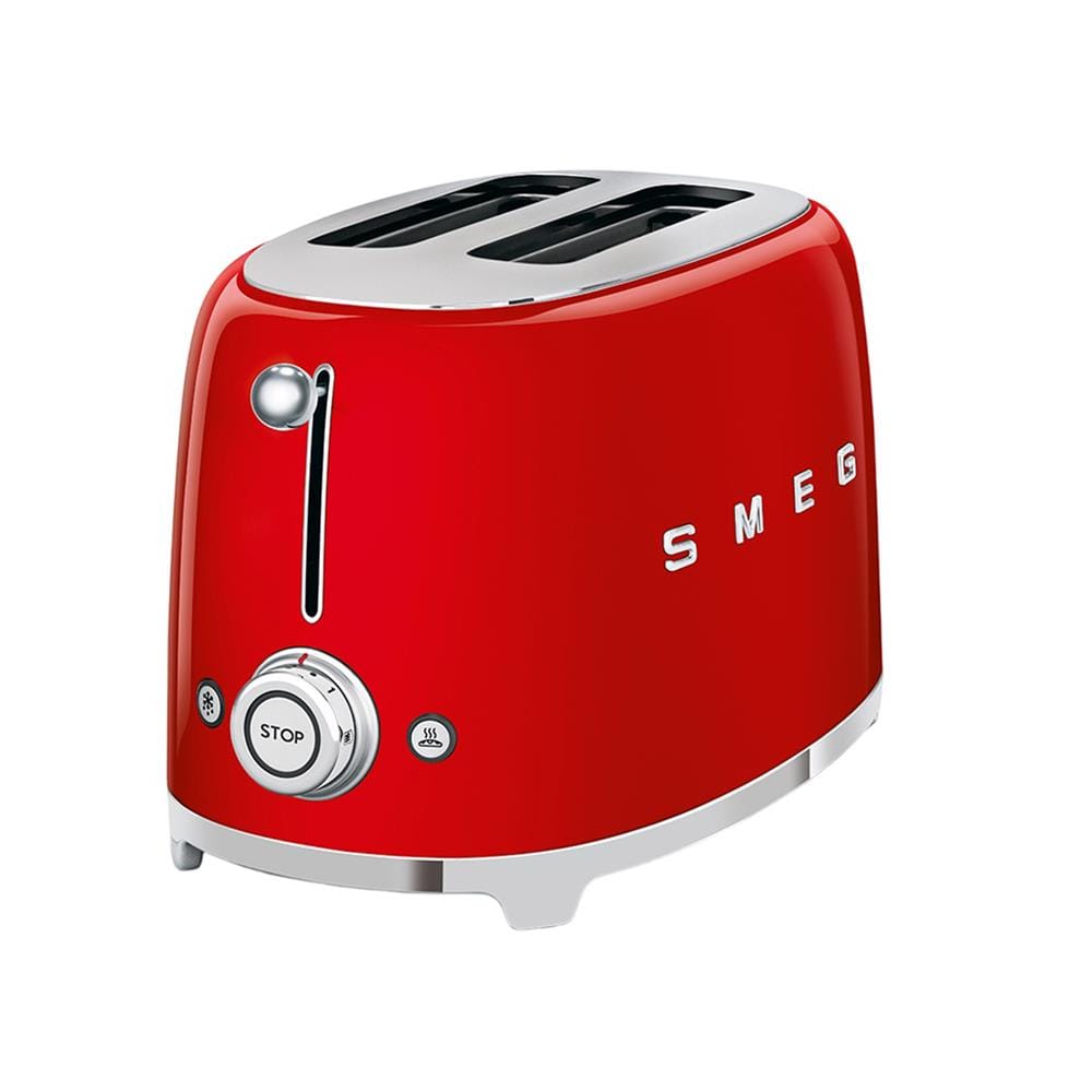 ชุดเซ็ตกาต้มน้ำและเครื่องปิ้งขนมปัง SMEG KLF03RDEU+TSF01RDEU สีแดง