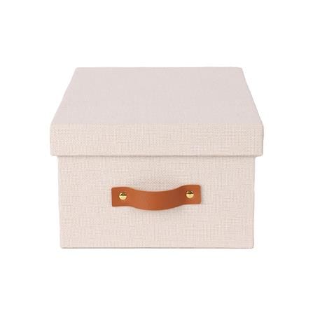 กล่องผ้ามีฝา STACKO COZY 21x31.7x13.3 ซม. สีเบจ_1