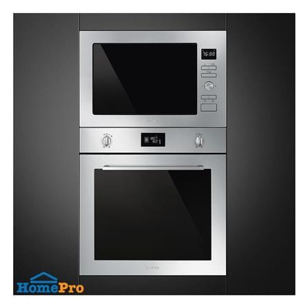 ไมโครเวฟฝัง+เตาอบฝัง SMEG FMI425X+SF6400TVX_1