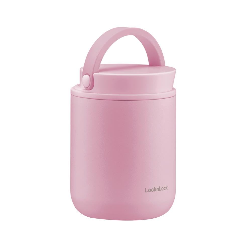 กระติกสุญญากาศ LOCKNLOCK METRO 300 มล. สีชมพู