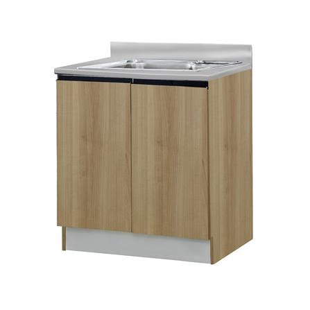 ตู้ตั้งพื้นท็อปซิงค์ SL SANKI THE KITCHEN PRO 61.5 ซม. สีคาปูชิโน_1