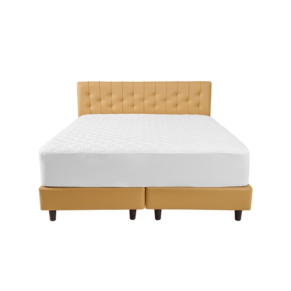ผ้ารองกันเปื้อน รัดมุมเต็มตัว KING SIZE STEVENS สี WHITE