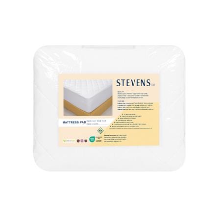 ผ้ารองกันเปื้อน รัดมุมเต็มตัว KING SIZE STEVENS สี WHITE_4