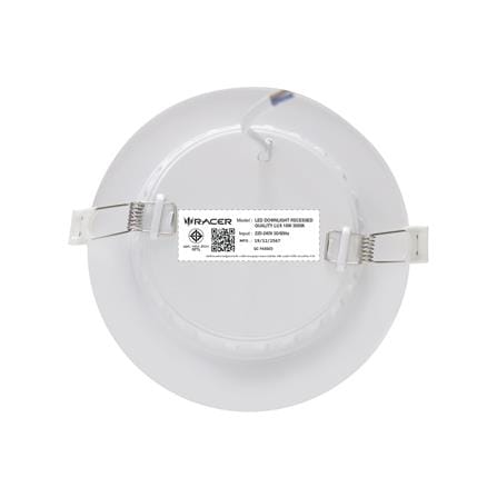 ดาวน์ไลท์ LED RACER QUALITY LUX RECESSED 6 นิ้ว 18 วัตต์ WARM WHITE สีขาว (1 แถม 1)_3