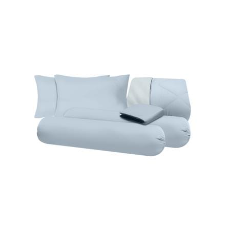 ชุดผ้าปูที่นอน 5 ฟุต (ชุด 6 ชิ้น) SANTA BEDDING สี LIGHT BLUE/LIGHT GREEN_4