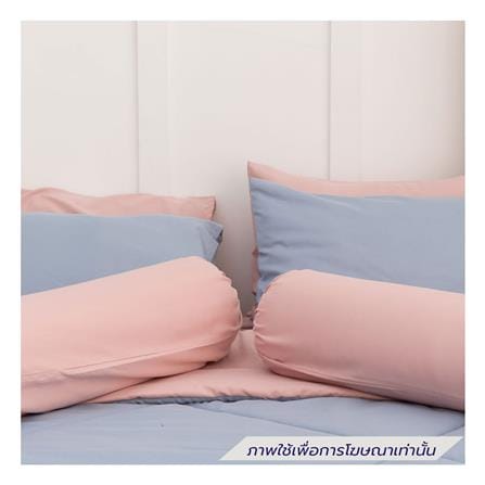 ชุดผ้าปูที่นอน 3.5 ฟุต (ชุด 4 ชิ้น) SANTA BEDDING สี PINK/LIGHT BLUE_2