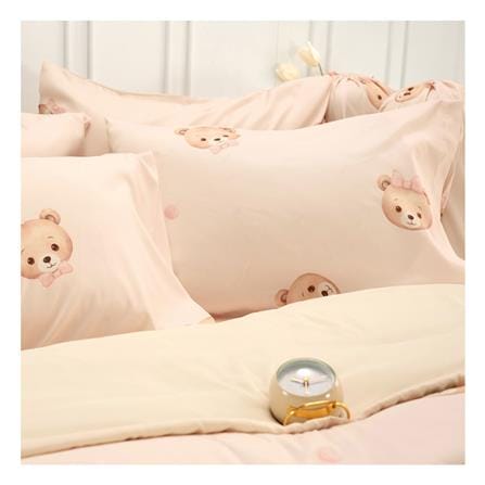 ชุดผ้าปูที่นอน 3.5 ฟุต (ชุด 4 ชิ้น) TULIP BEAR 60259-DLD041_1