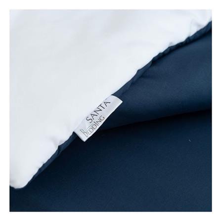 ชุดผ้าปูที่นอน 6 ฟุต (ชุด 6 ชิ้น) SANTA BEDDING สี NAVY BLUE/WHITE_7