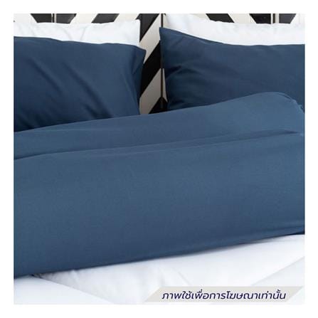 ชุดผ้าปูที่นอน 3.5 ฟุต (ชุด 4 ชิ้น) SANTA BEDDING สี NAVY BLUE/WHITE_3
