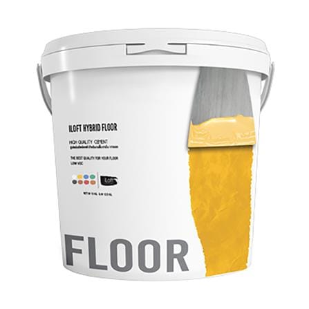 สีเท็กเจอร์ ILOFT HYBRID FLOOR สีเหลือง พาสเทล 12 กก._0