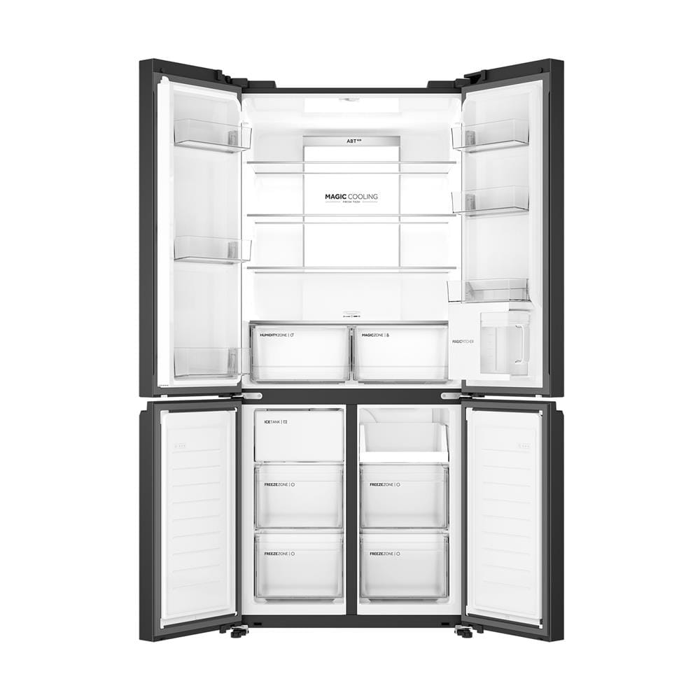 ตู้เย็น MULTI DOOR HAIER HRF-MD539IW(GL)U1 18.4 Q กระจกน้ำเงินลายหินอ่อน