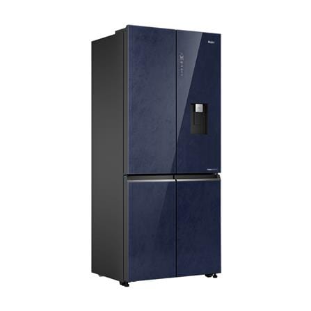 ตู้เย็น MULTI DOOR HAIER HRF-MD539IW(GL)U1 18.4 Q กระจกน้ำเงินลายหินอ่อน_2