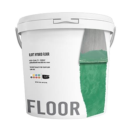 สีเท็กเจอร์ ILOFT HYBRID FLOOR สีเขียว มรกต 12 กก._0