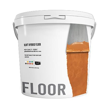 สีเท็กเจอร์ ILOFT HYBRID FLOOR สีส้มอิฐ 12 กก._0