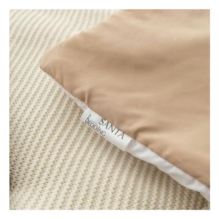 ชุดผ้าปูที่นอน 6 ฟุต (ชุด 6 ชิ้น) SANTA BEDDING สี BROWN/WHITE_6