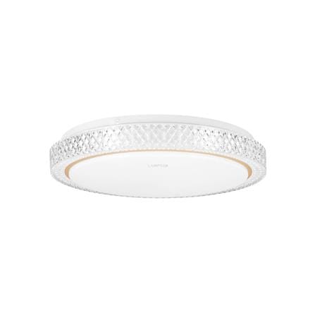 ไฟเพดาน LED LAMPTAN CRYSTAL GOLD 19 นิ้ว 50 วัตต์ DAYLIGHT/COOL WHITE/WARM WHITE สีขาว_1