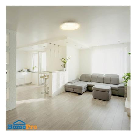 ไฟเพดาน LED LAMPTAN CRYSTAL GOLD 19 นิ้ว 50 วัตต์ DAYLIGHT/COOL WHITE/WARM WHITE สีขาว_4