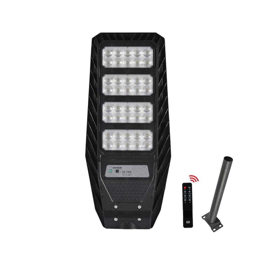 ไฟถนน SOLAR HI-TEK HFSSX300W 300 วัตต์ DAYLIGHT สีดำ