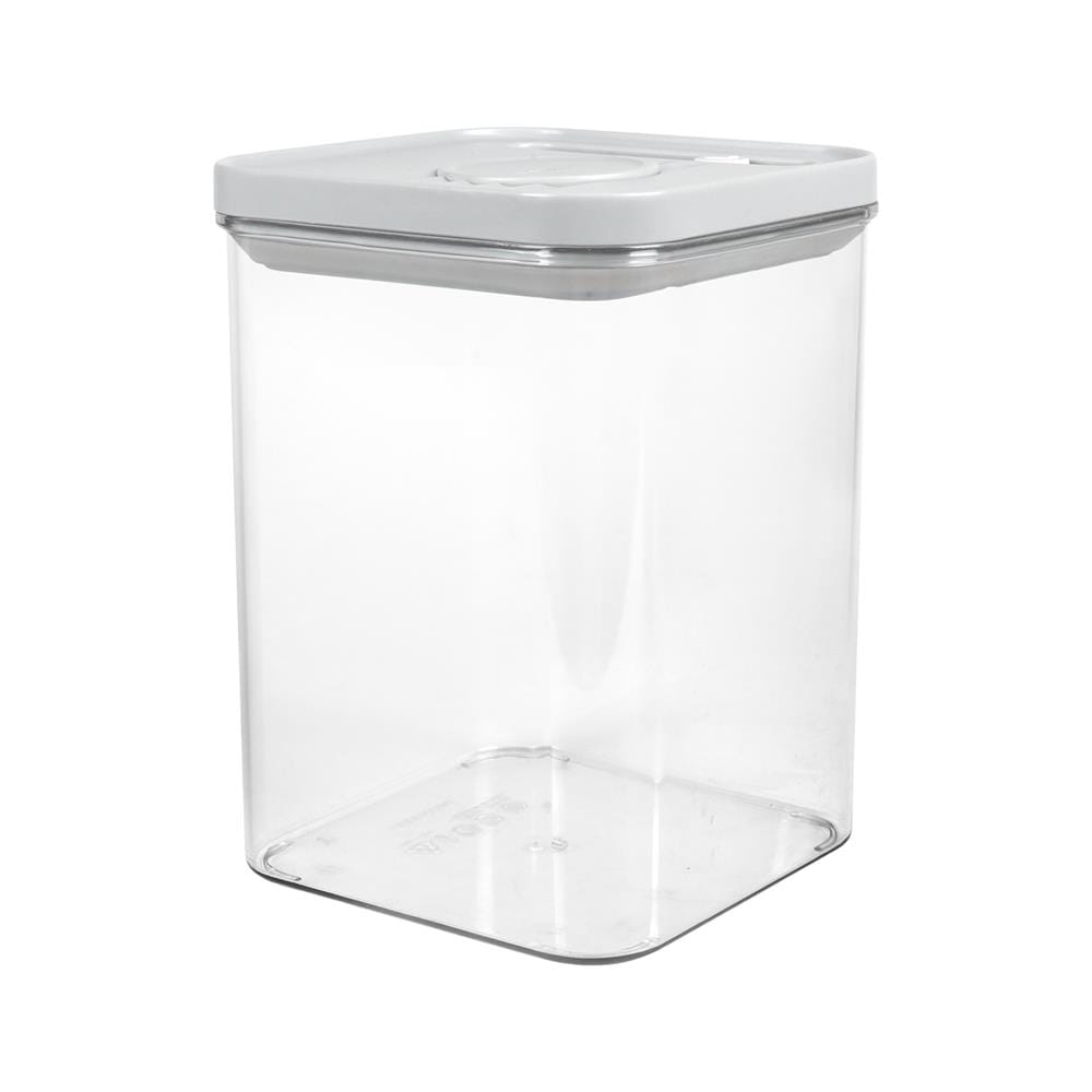 ขวดโหล PET ฝาสุญญากาศ KECH BILO 1200 มล. สีเทา/ใส