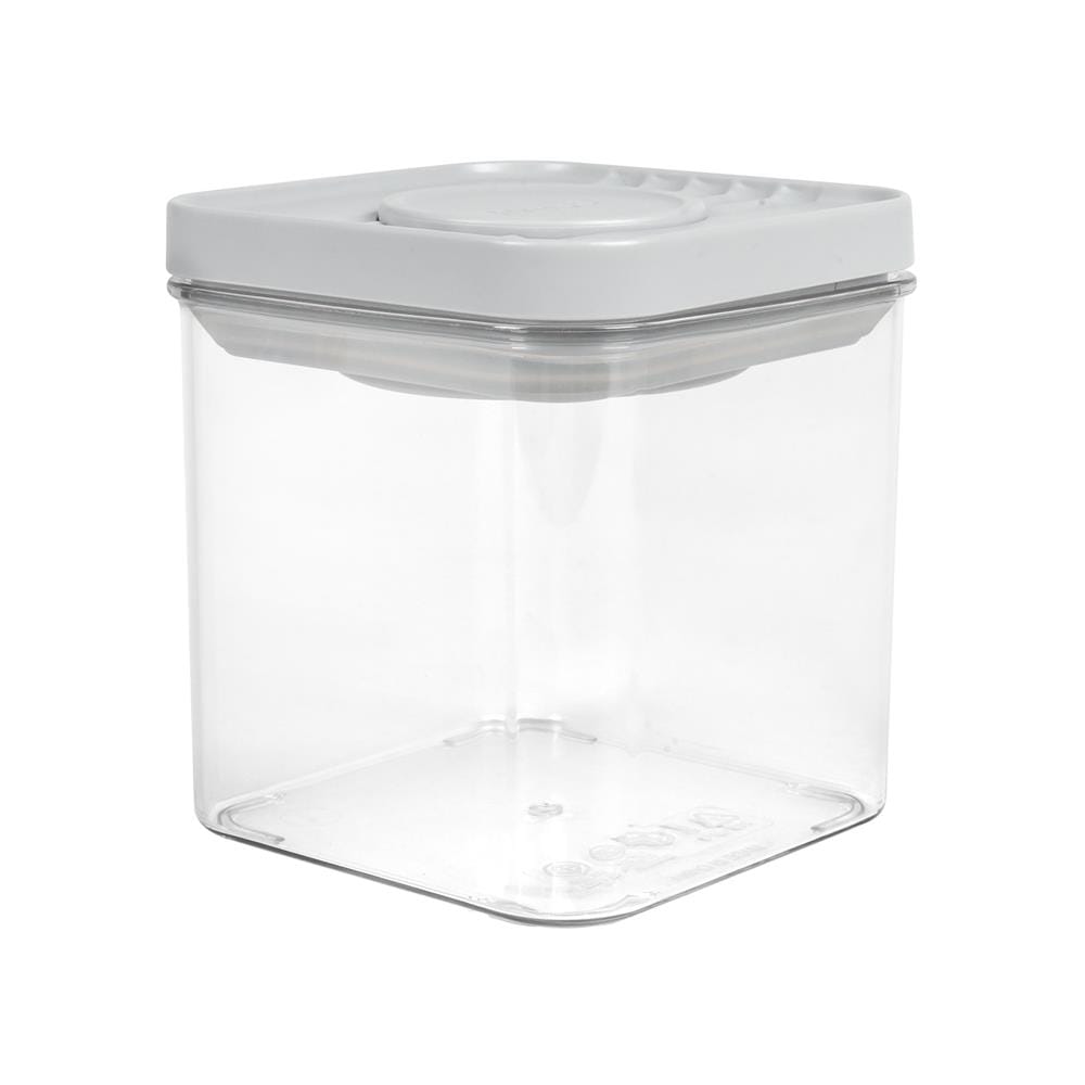 ขวดโหล PET ฝาสุญญากาศ KECH BILO 550 มล. สีเทา/ใส